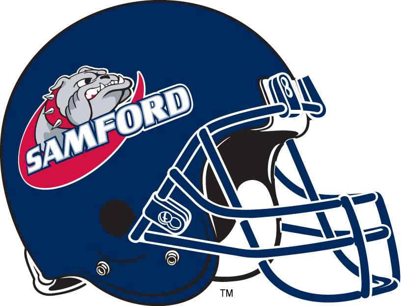 Samford Bulldogs 2000-Pres Helmet Logo diy iron on heat transfer